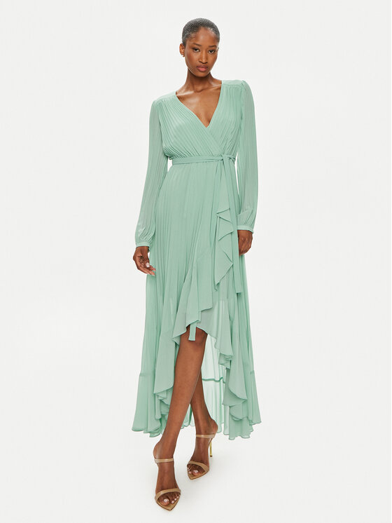 TWINSET TWINSET Φόρεμα κοκτέιλ 241TP2460 Μπλε Loose Fit