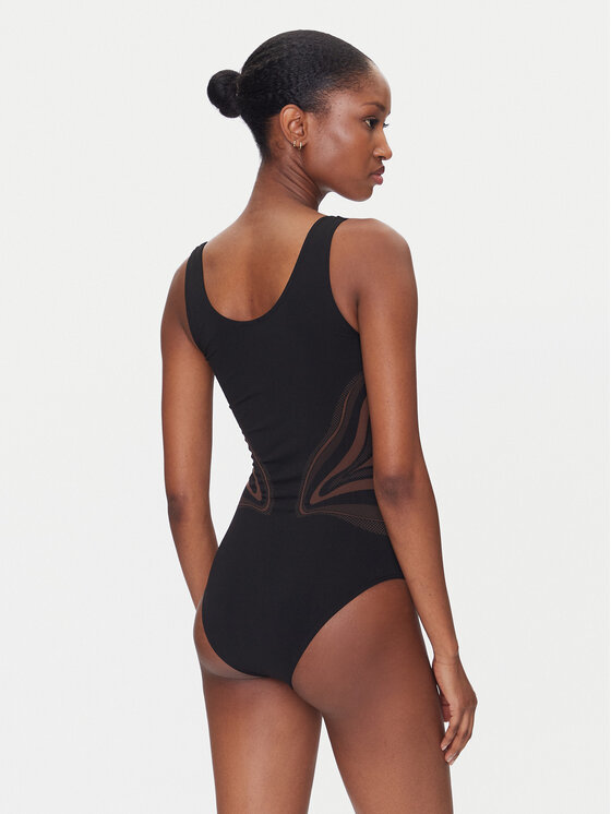 Wolford Wolford Body Thermal 77118 Schwarz Slim Fit