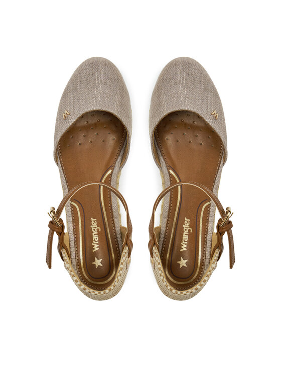 Wrangler Wrangler Espadrillid Bela Women Semi Wedge 20241055 Pruun