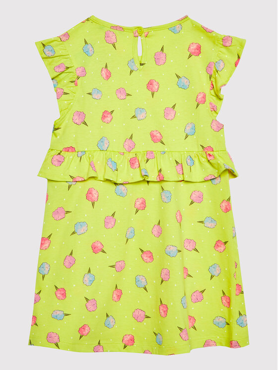United Colors Of Benetton United Colors Of Benetton Vestito estivo 3HD3GV005 Giallo Regular Fit