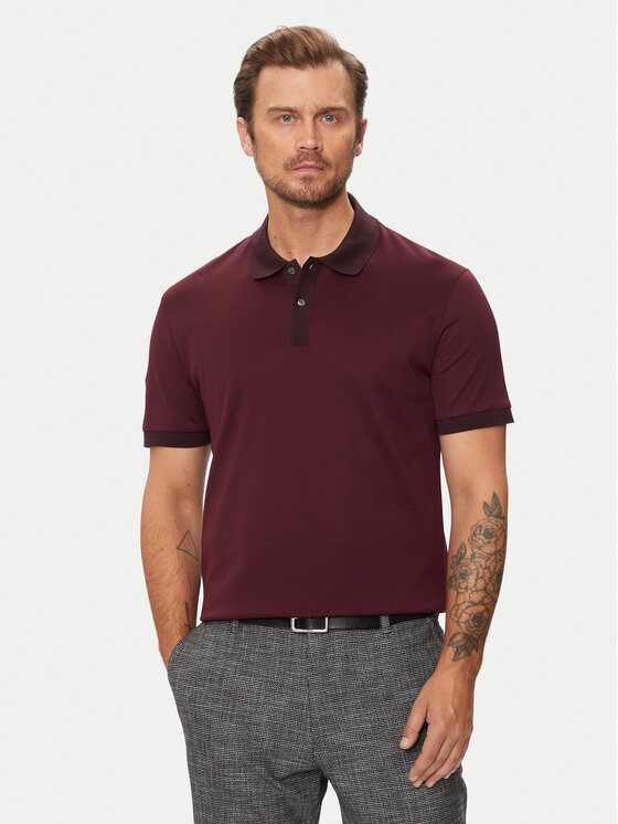 Poloshirt BOSS, Größe XXL Dunkelrot H-Parlay 431 50518563