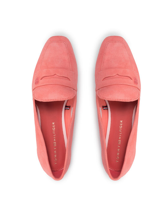 Tommy Hilfiger Tommy Hilfiger Lords Feminine Flat Loafer FW0FW06161 Ροζ