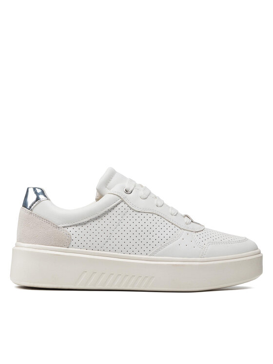 Geox Geox Sneakersy D Nhenbus A D258DA 08554 C1000 Biela