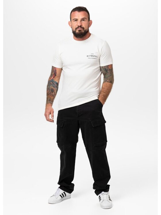 PITBULL PITBULL T-Shirt AUTOMATIC Biały Regular Fit