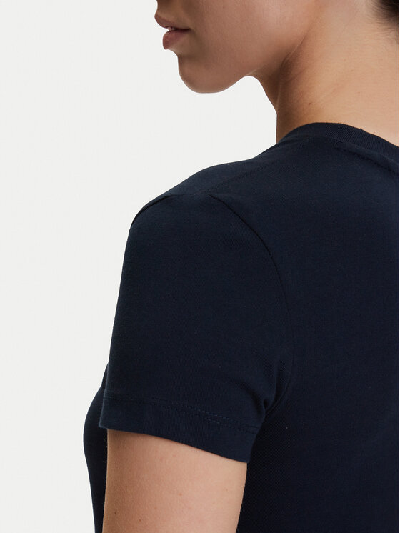 Tommy Jeans Tommy Jeans Tričko DW0DW22781 Tmavomodrá Regular Fit