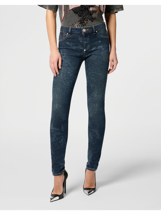 PHILIPP PLEIN PHILIPP PLEIN Jegginsy 29756 Czarny