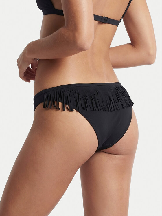 Banana Moon Banana Moon Bikini-Unterteil Vanita Fringes LSE01 Schwarz