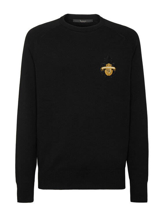 Longsleeve Billionaire, Rozmiar L, Czarny, 1891