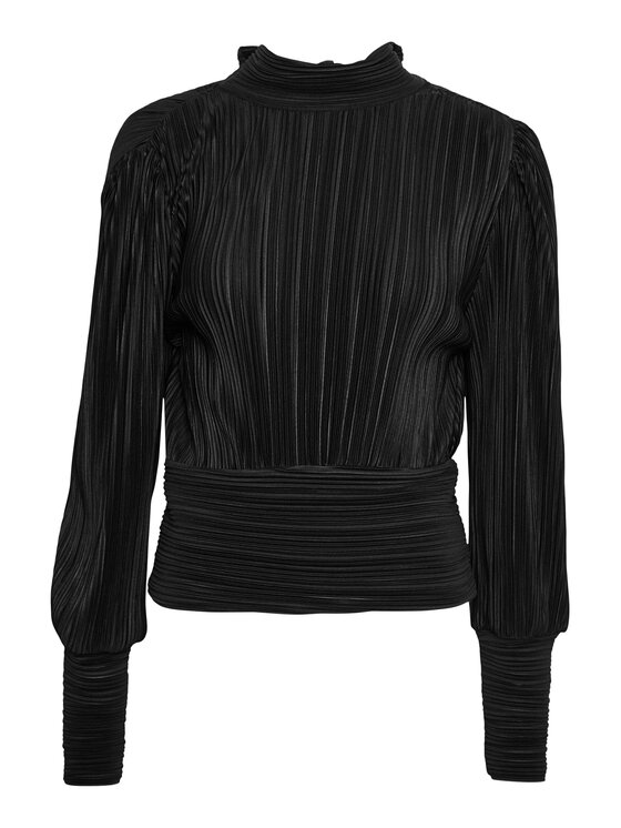 Vero Moda Vero Moda Bluzka 10295544 Czarny Regular Fit
