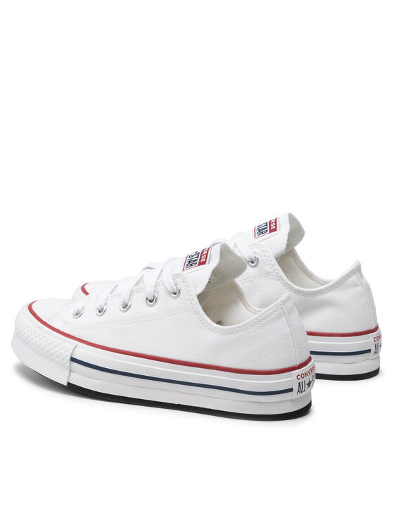 Converse Converse Plátěnky Chuck Taylor All Star Eva Lift Ox 272858C Bílá