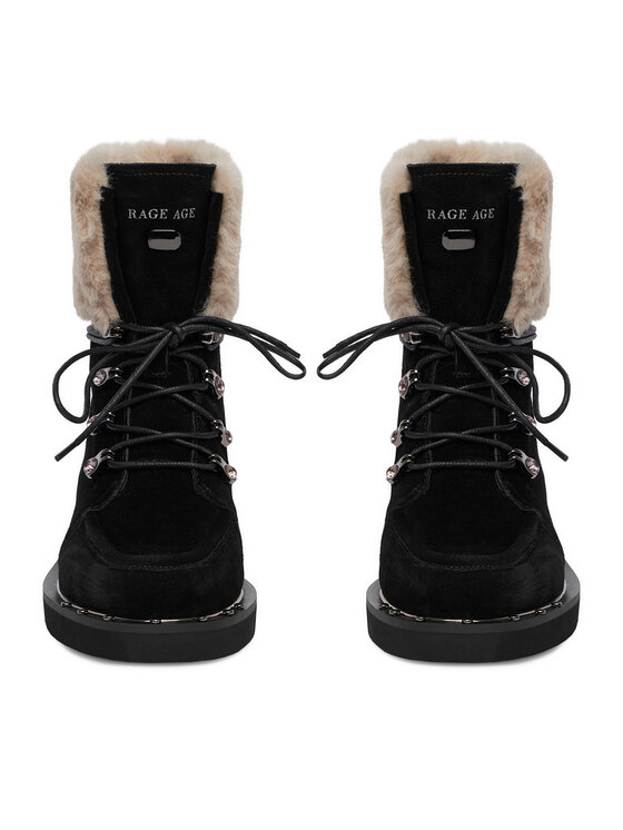 Rage Age Rage Age Schnürschuhe RA-18-06-000442 Schwarz