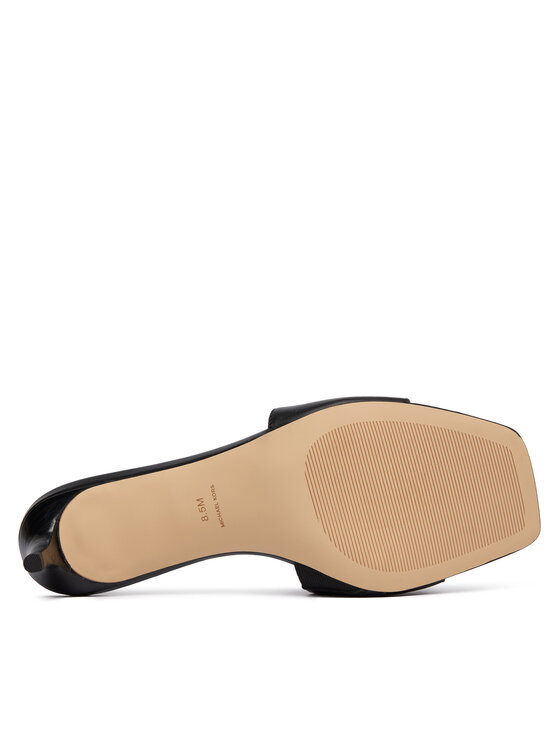 MICHAEL Michael Kors MICHAEL Michael Kors Papucs Milan Mule Sandal 40R6MLMS1L Fekete
