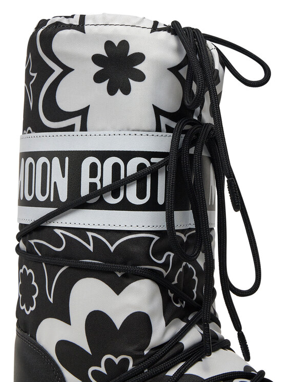 Moon Boot Moon Boot Μπότες Χιονιού Mb Icon Flower 80D1402940 Μαύρο