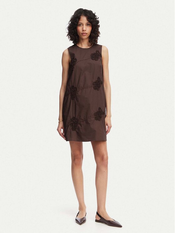 Marella Marella Ikdienas kleita Barca 2613221302 Brūns Regular Fit