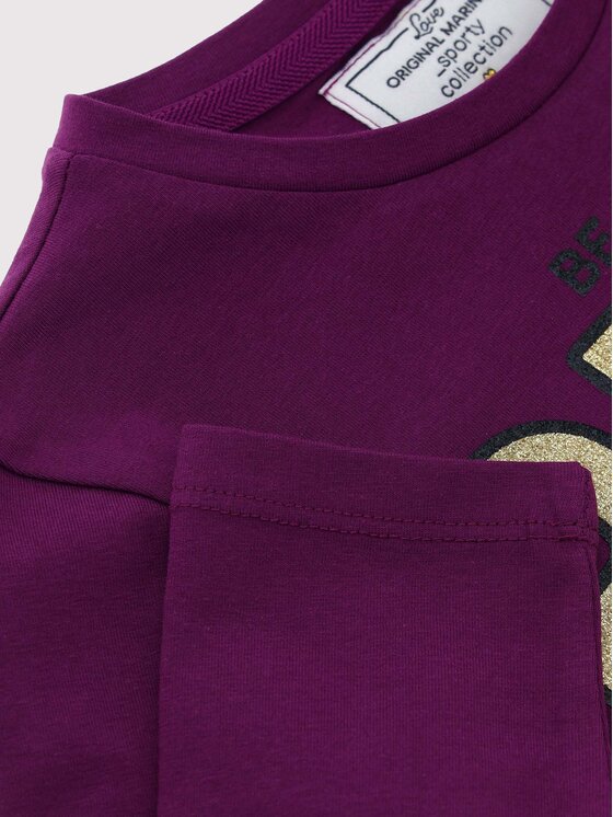 Original Marines Original Marines Palaidinė DCA3556F Violetinė Regular Fit