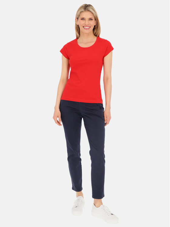 L’AF L’AF T-Shirt Tara Czerwony Regular Fit