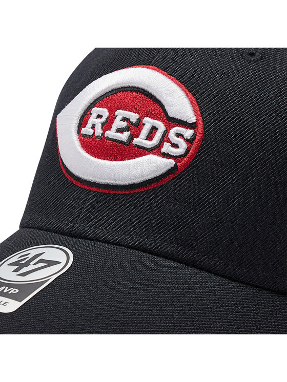 47 Brand 47 Brand Καπέλο Jockey Cincinnati Reds Mlb Mvp B-MVP07WBV-BKJ Μαύρο