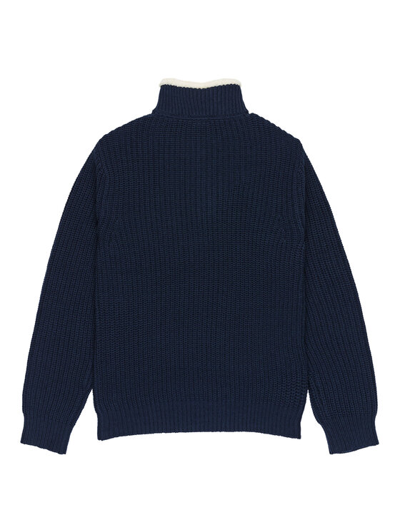 Quiksilver Quiksilver Sweter Boulevard EQYSW03328 Granatowy Regular Fit