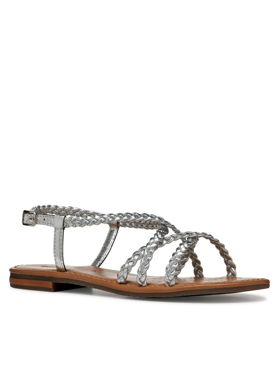 Geox Geox Sandále D Sozy S D55LXD 000KY C1007 Strieborná