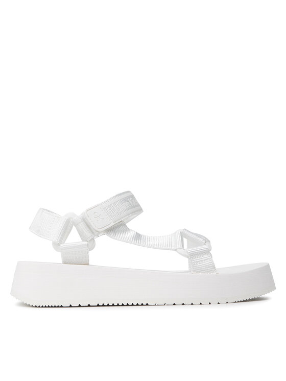 Sandale Calvin Klein Jeans Prefresato 1 YW0YW00557 Bright White YAF