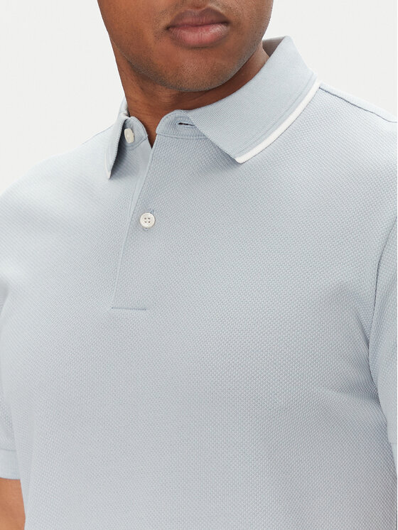 BOSS BOSS Polo H-Prout 59 50527650 Błękitny Regular Fit