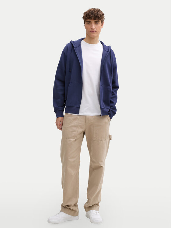 Tom Tailor Denim Tom Tailor Denim Pulóver 1045583 Sötétkék Regular Fit