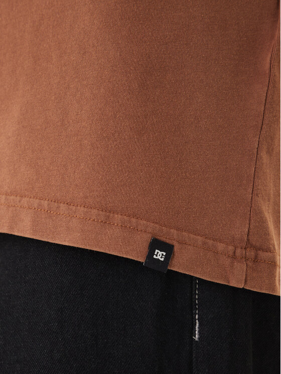 DC Shoes DC Shoes T-särk Parts Dep EDYZT04366 Pruun Regular Fit