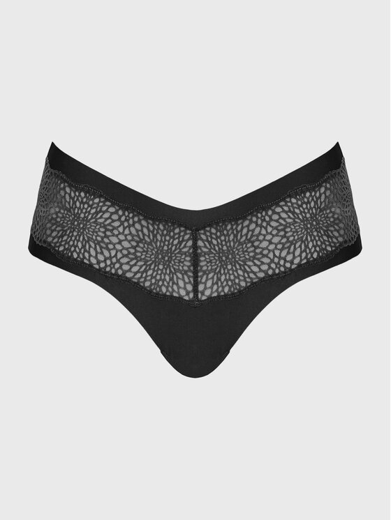 Triumph Velveteen Sensation Brazilian, Intimo Donna, Legno Di Ebano., 3