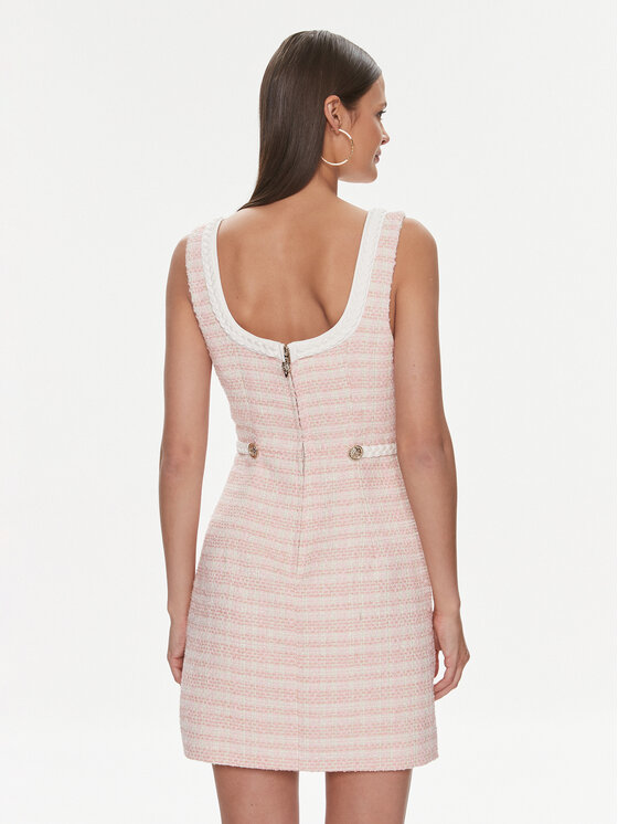 Guess Guess Sukienka codzienna W4RK16 WFWV2 Różowy Bodycon Fit