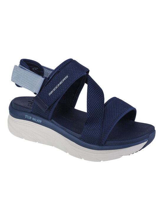 Sandały, rozmiar 41, Grantowe, Skechers D'Lux Walker Kind Mind