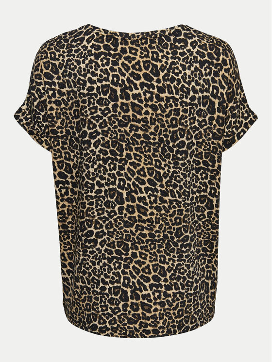 ONLY ONLY T-Shirt Moster 15182852 Braun Regular Fit