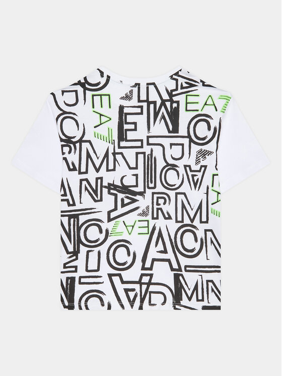 T-shirt 3RBT57 BJ02Z 1100 Bianco Regular Fit