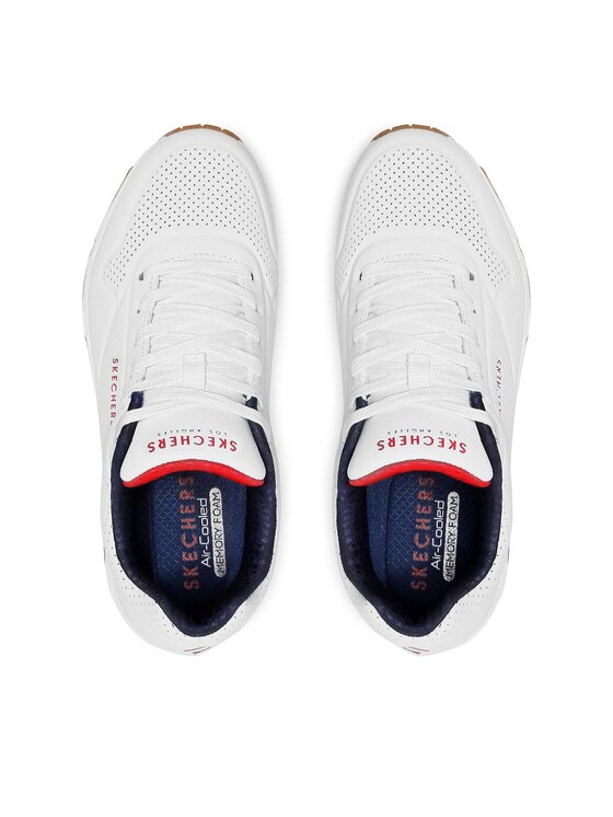 Skechers Skechers Sportcipők Uno Stand On Air 52458/WNVR Fehér