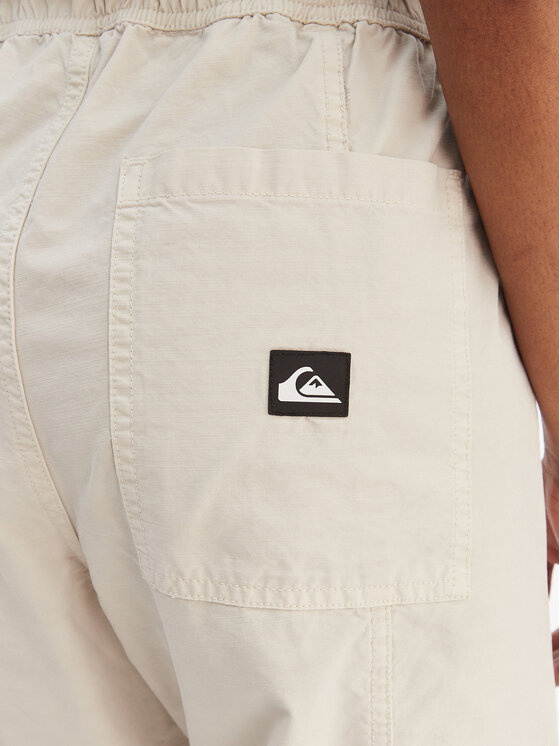 Quiksilver Quiksilver Spodnie materiałowe Triple Crown EQWNP03060 Beżowy Regular Fit