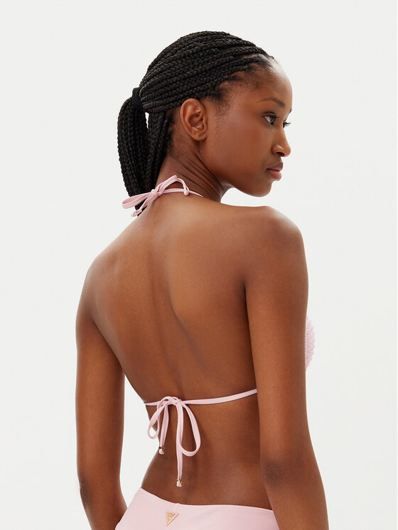 Guess Guess Bikinio viršus E4GJ07 KC5Z0 Smėlio Regular Fit