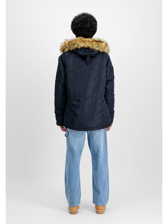 Alpha Industries Alpha Industries Kurtka zimowa AI.103141-07 Granatowy Vintage Fit