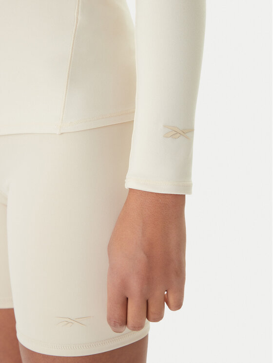 Reebok Reebok Технічна футболка Reebok x Ewa Chodakowska RK25614CCW Бежевий Slim Fit