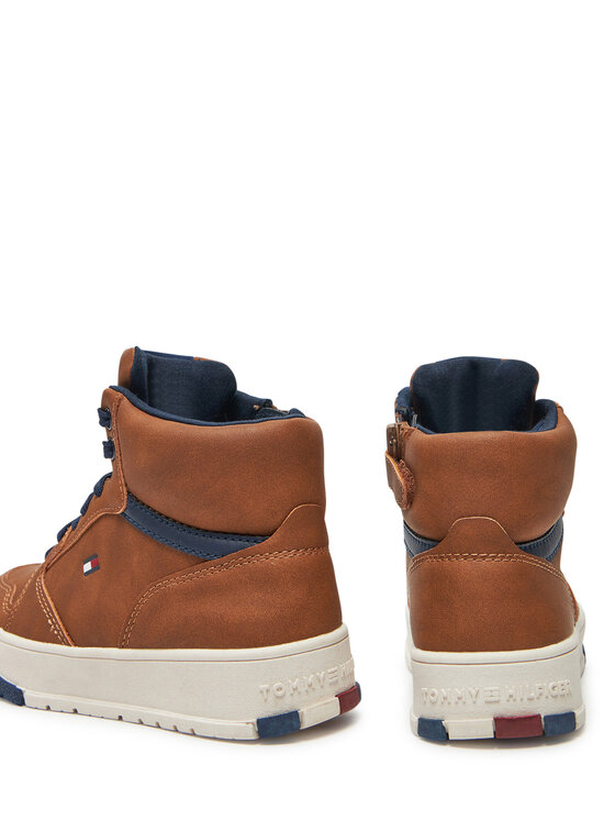 Tommy Hilfiger Tommy Hilfiger Sneakers Mid Cutlace-Up Sneaker T3X9-33641-1351 M Braun