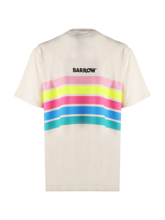 Barrow Barrow T-shirt 034117-b Bianco Regular Fit