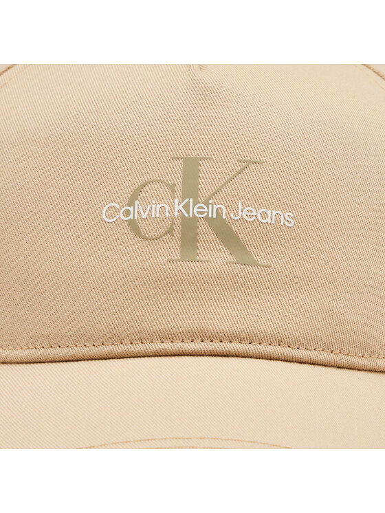 Calvin Klein Jeans Calvin Klein Jeans Cap Mono Logo Print Cap K50K512140 Beige