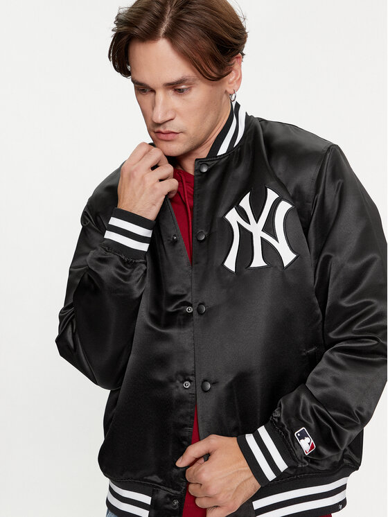 47 Brand 47 Brand Bunda bomber New York Yankees BB017PMOKGD601364JK Černá Oversize