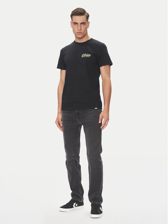 Etnies Etnies T-Shirt Rose Arrow 4130004131 Czarny Regular Fit