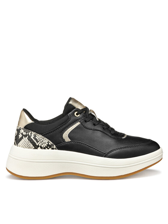 Geox Geox Sneakersy D Spherica Ecub-3 D46WTB 0BCAR C0023 Černá
