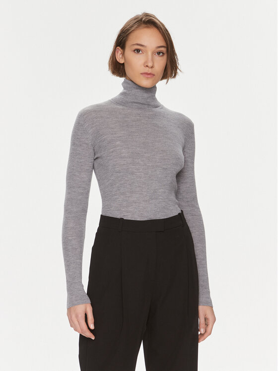 DAY BIRGER ÉT MIKKELSEN DAY BIRGER ÉT MIKKELSEN Rollkragenpullover Sierra 100271 Grau Regular Fit