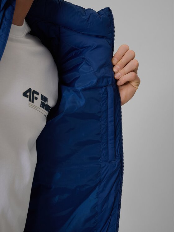 4F 4F Gilet 4FWSS26TVJAM345-31S Blu Regular Fit
