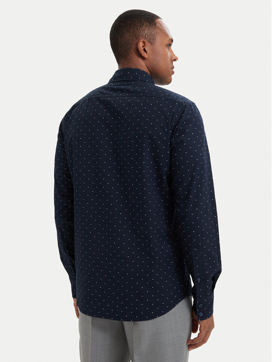 BOSS BOSS Hemd Relegant_6_M 50565600 Dunkelblau Regular Fit