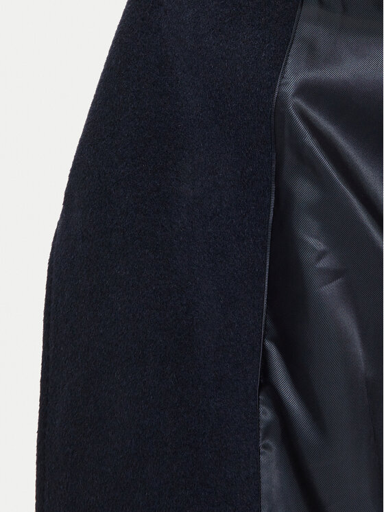 Weekend Max Mara Weekend Max Mara Wollmantel Tempera 2425016102 Dunkelblau Regular Fit