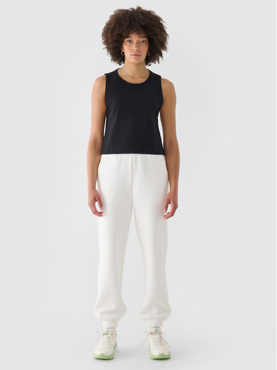4F 4F T-Shirt 4FRAW24TSLEF183-20S Czarny Regular Fit