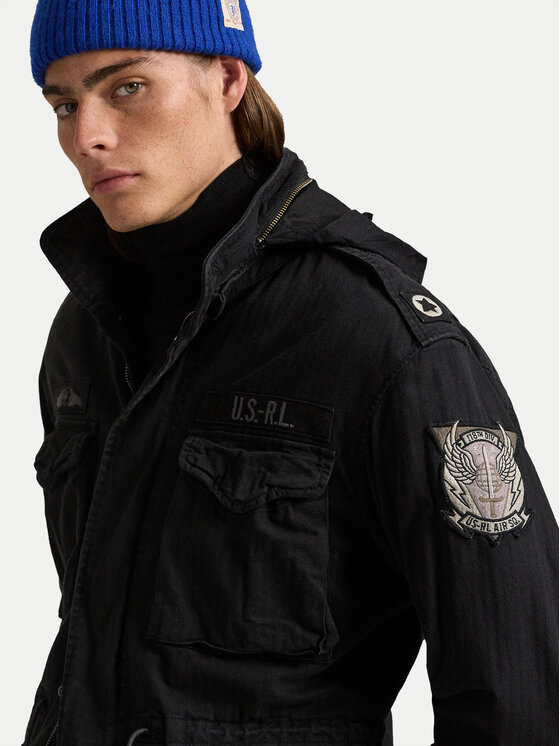 Polo Ralph Lauren Polo Ralph Lauren Giacca di transizione 710955784001 Nero Regular Fit