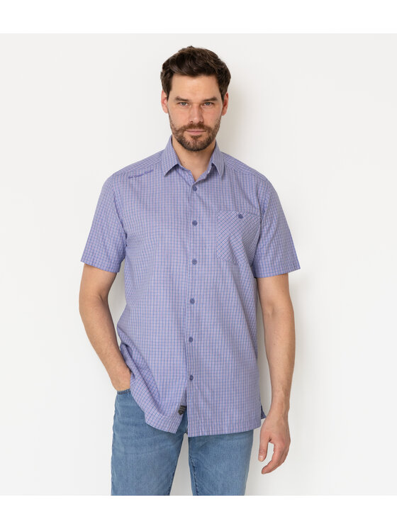 Lee Cooper Lee Cooper Koszula REVIO2 KL14 Fioletowy Regular Fit